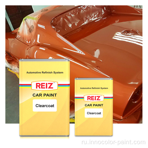 REIZ BRAND High Gloss 2K CAR Automotive Paint Paint Lacquer Auto Clear Cast Car Краска для царапин